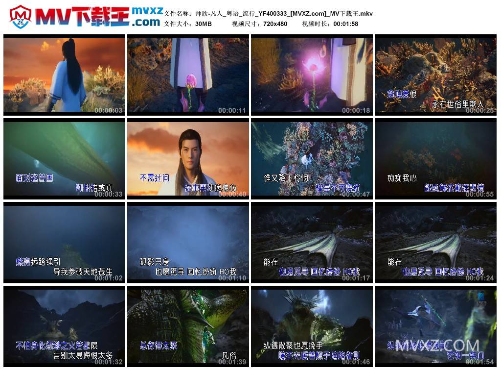 师欣-凡人_粤语_流行_YF400333